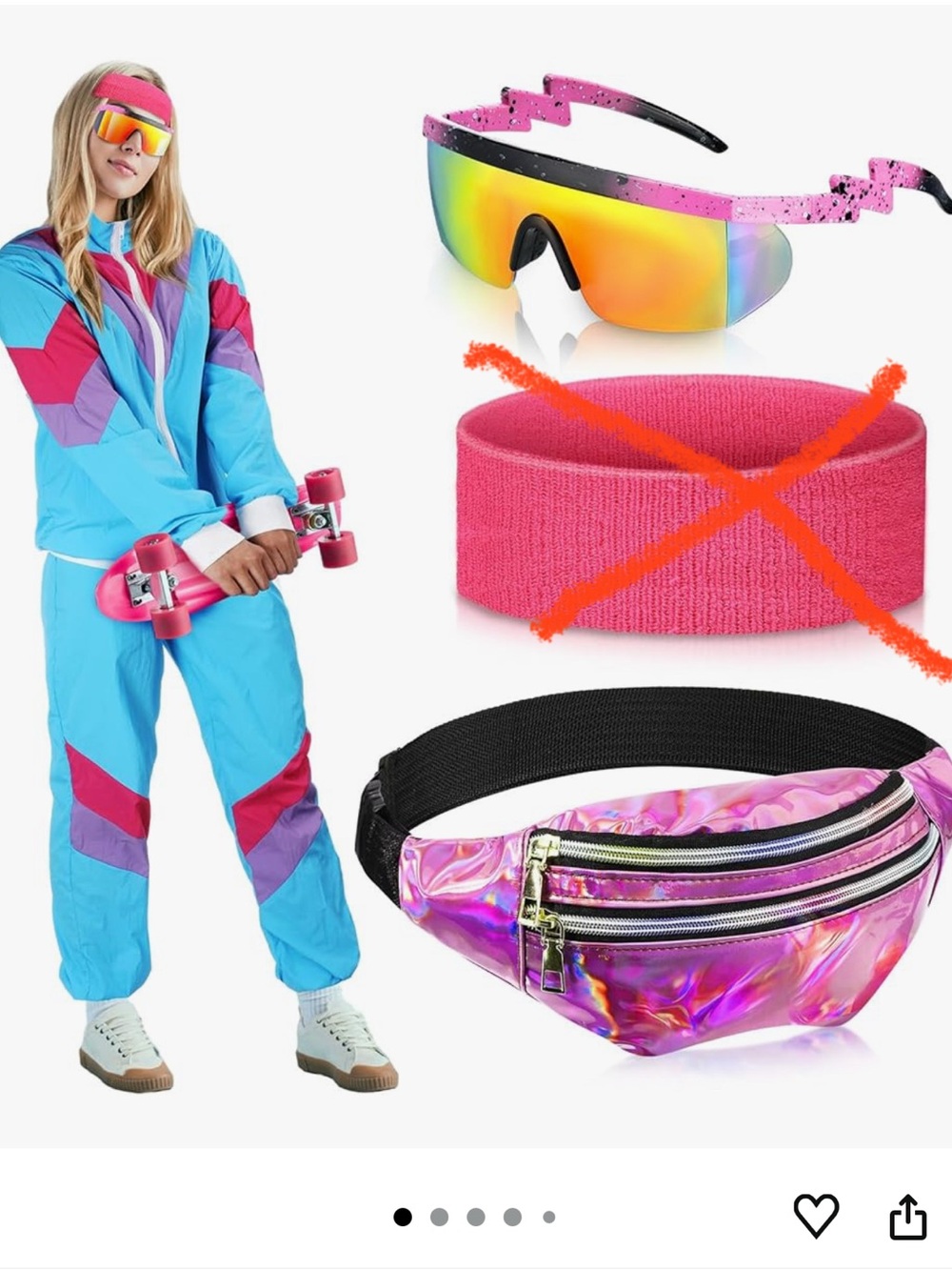 80s Tracksuit Costume